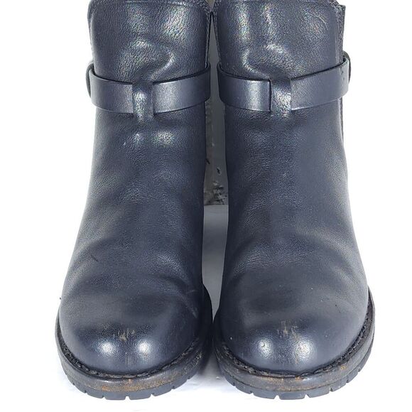 RAG & BONE Women's Durham US7,5 EU37,5 Black Leather Stretch Ankle Booties - Picture 5 of 16